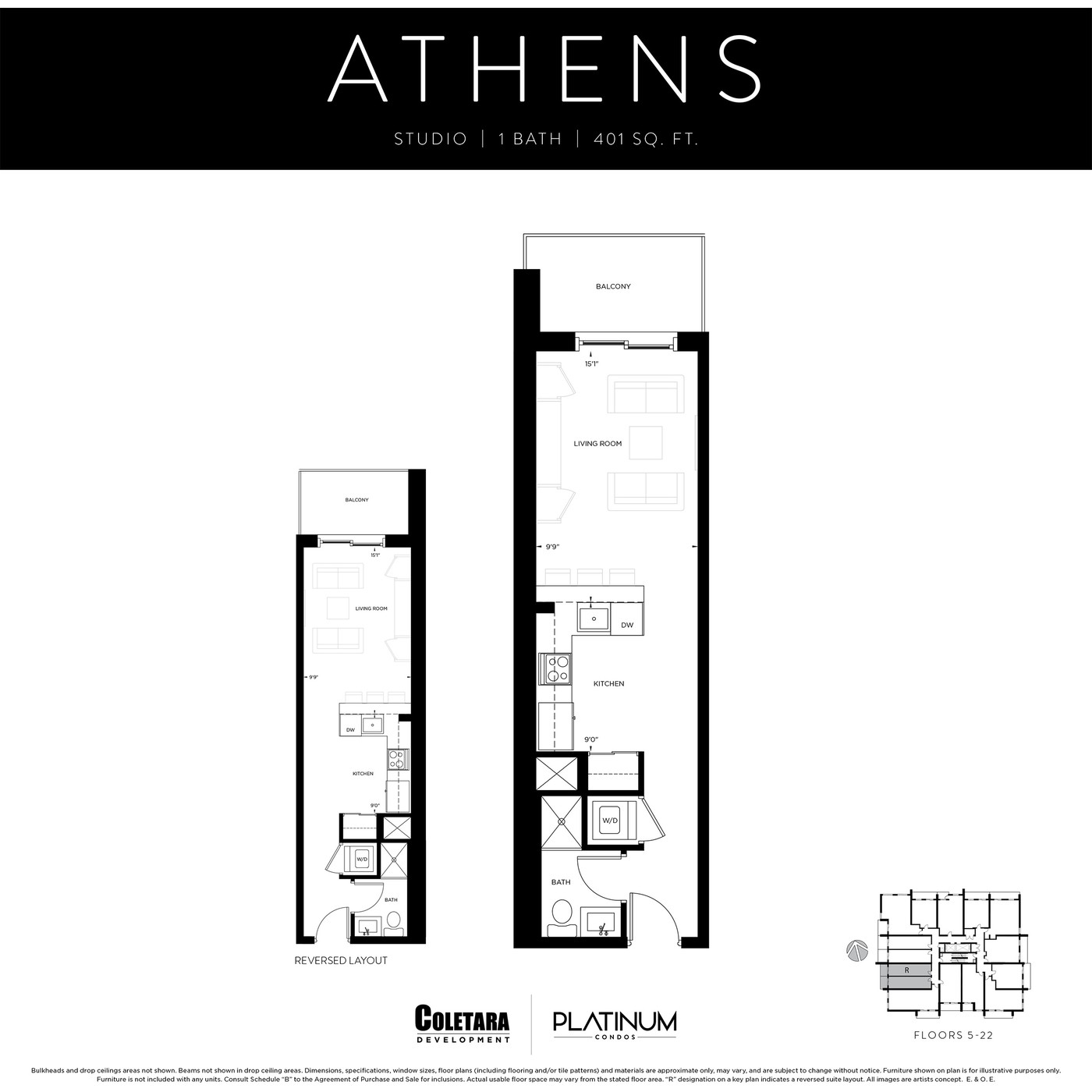 Athens by Coletara floor plan