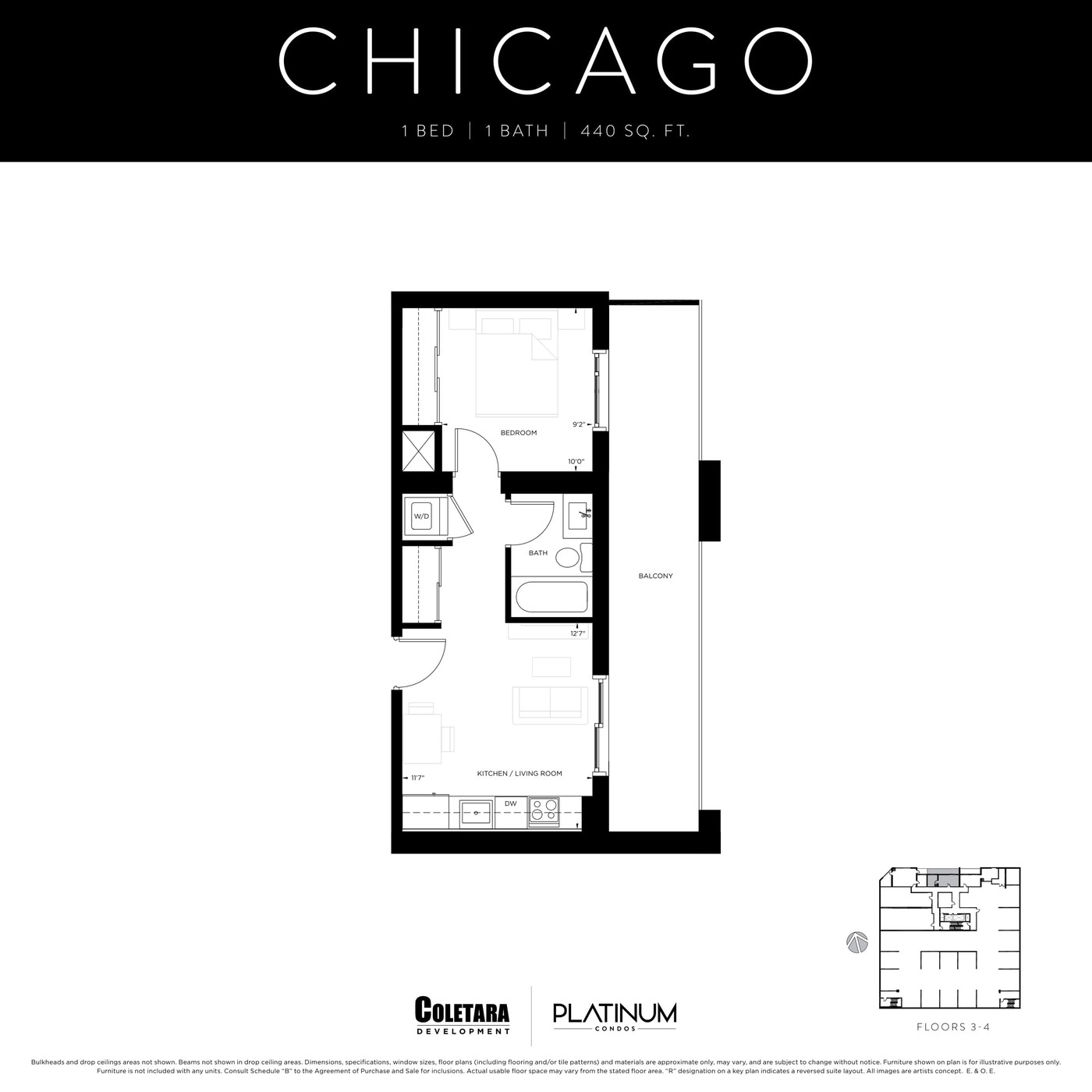 Chicago by Coletara floor plan