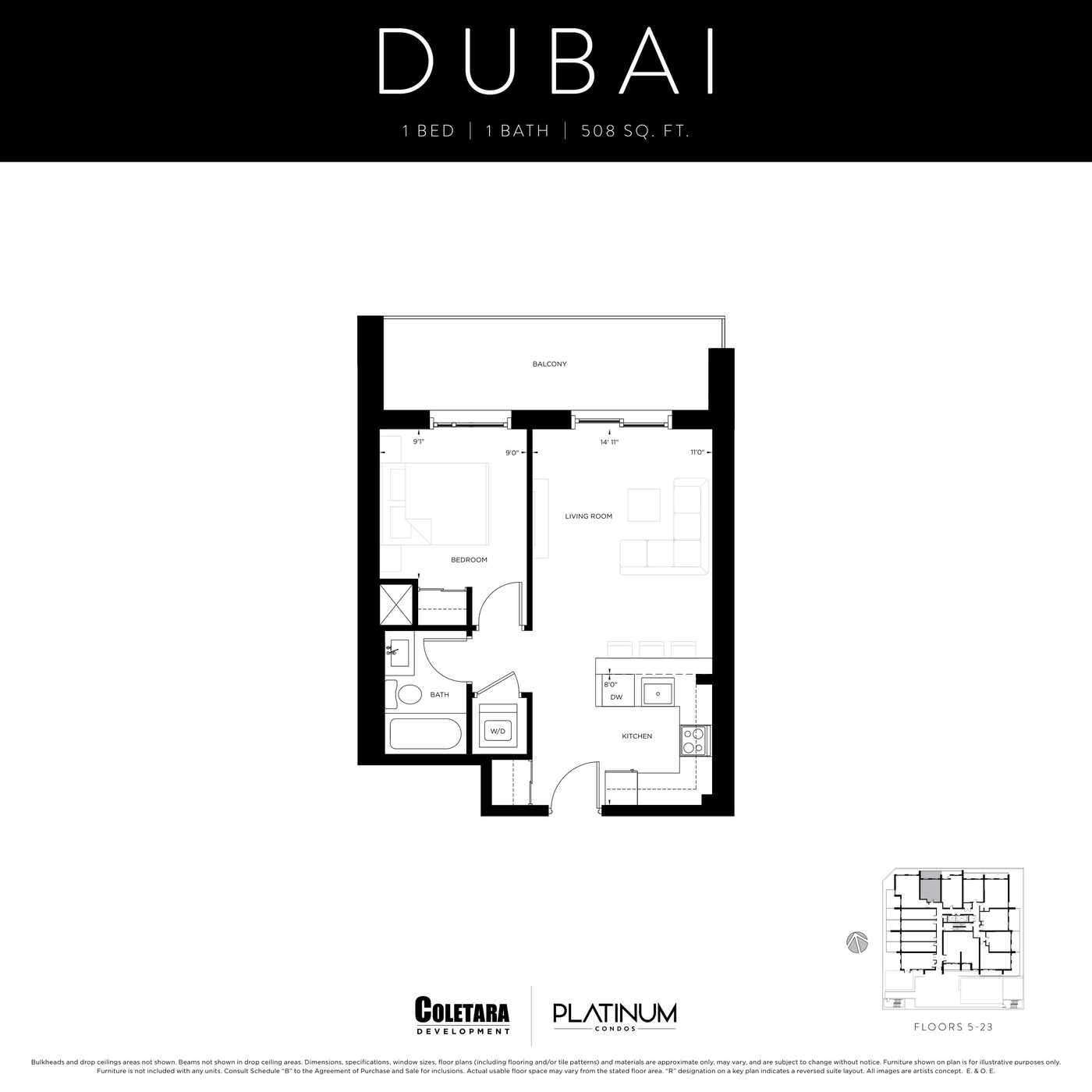 Dubai by Coletara floor plan