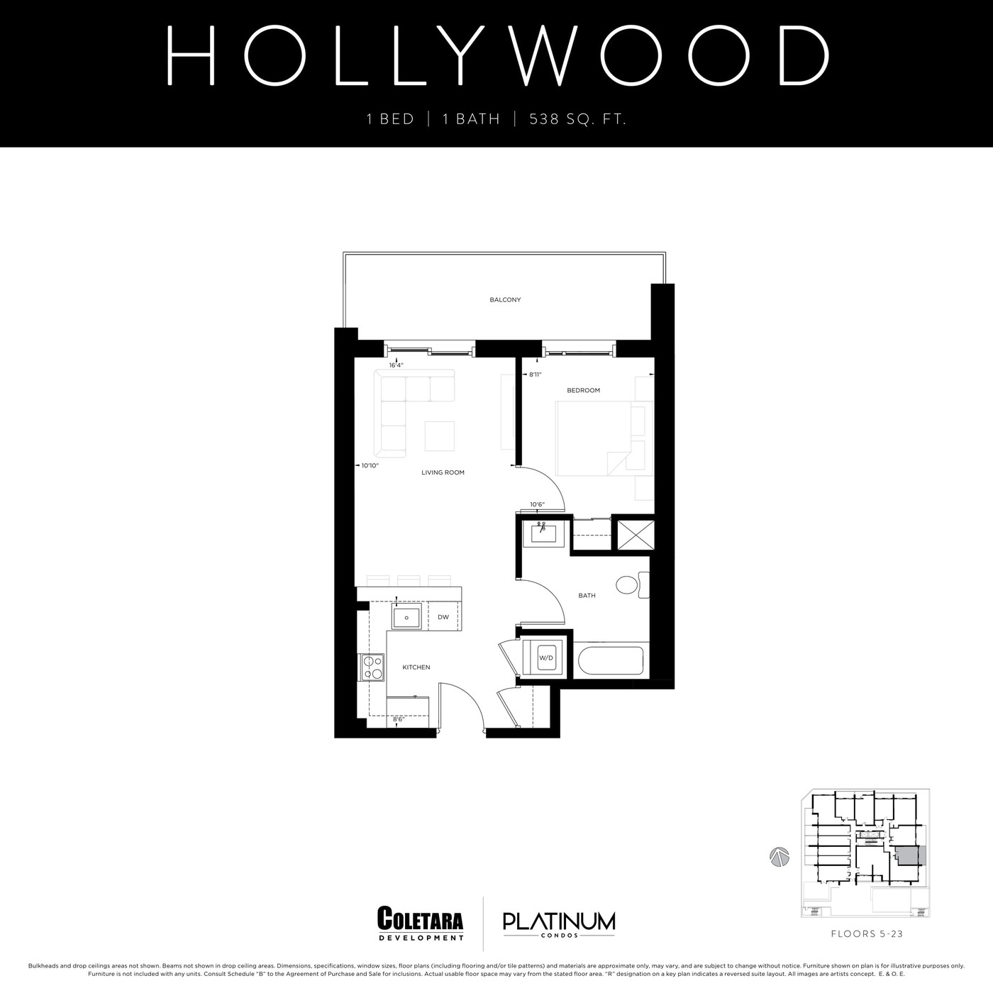 Hollywood by Coletara floor plan
