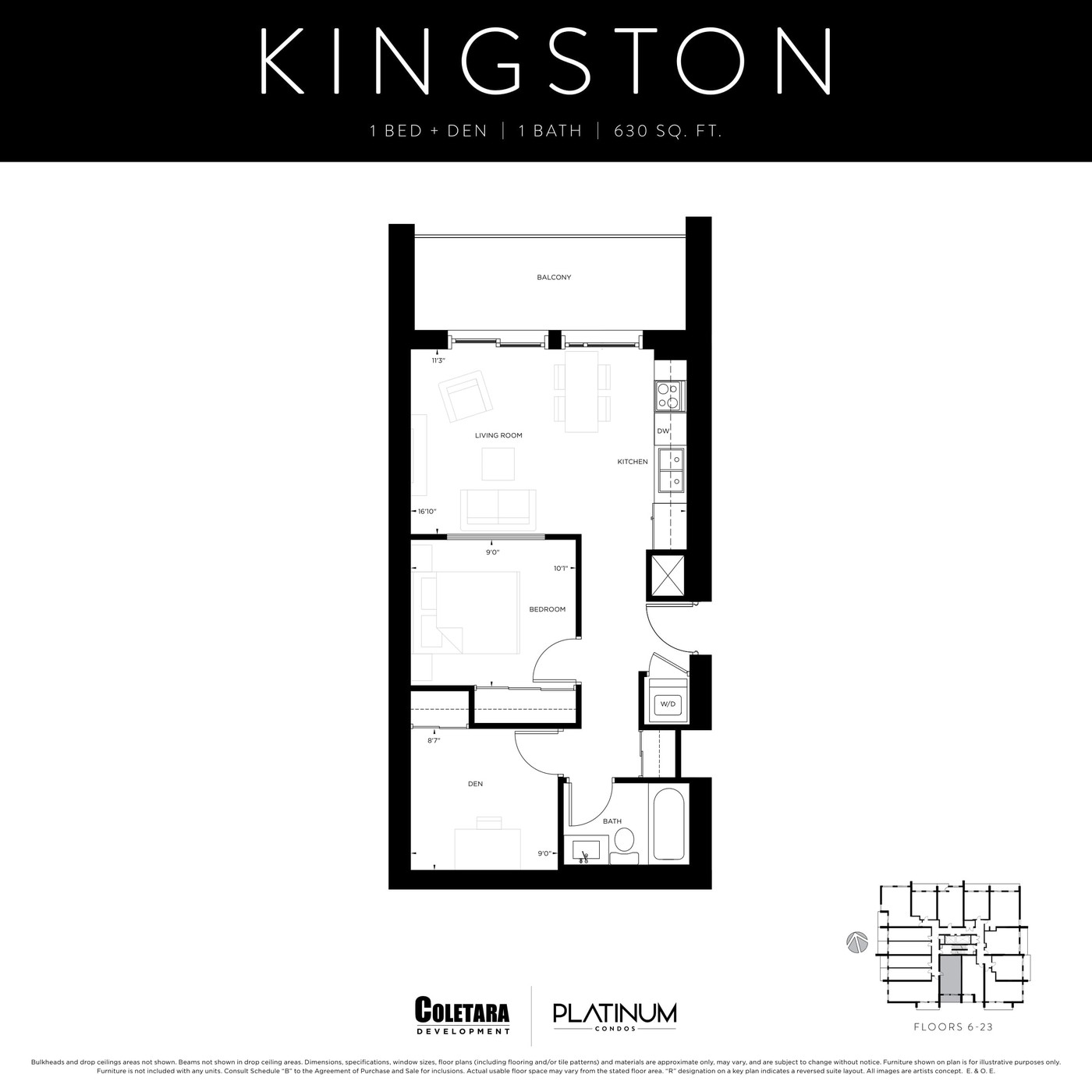 Kingston by Coletara floor plan