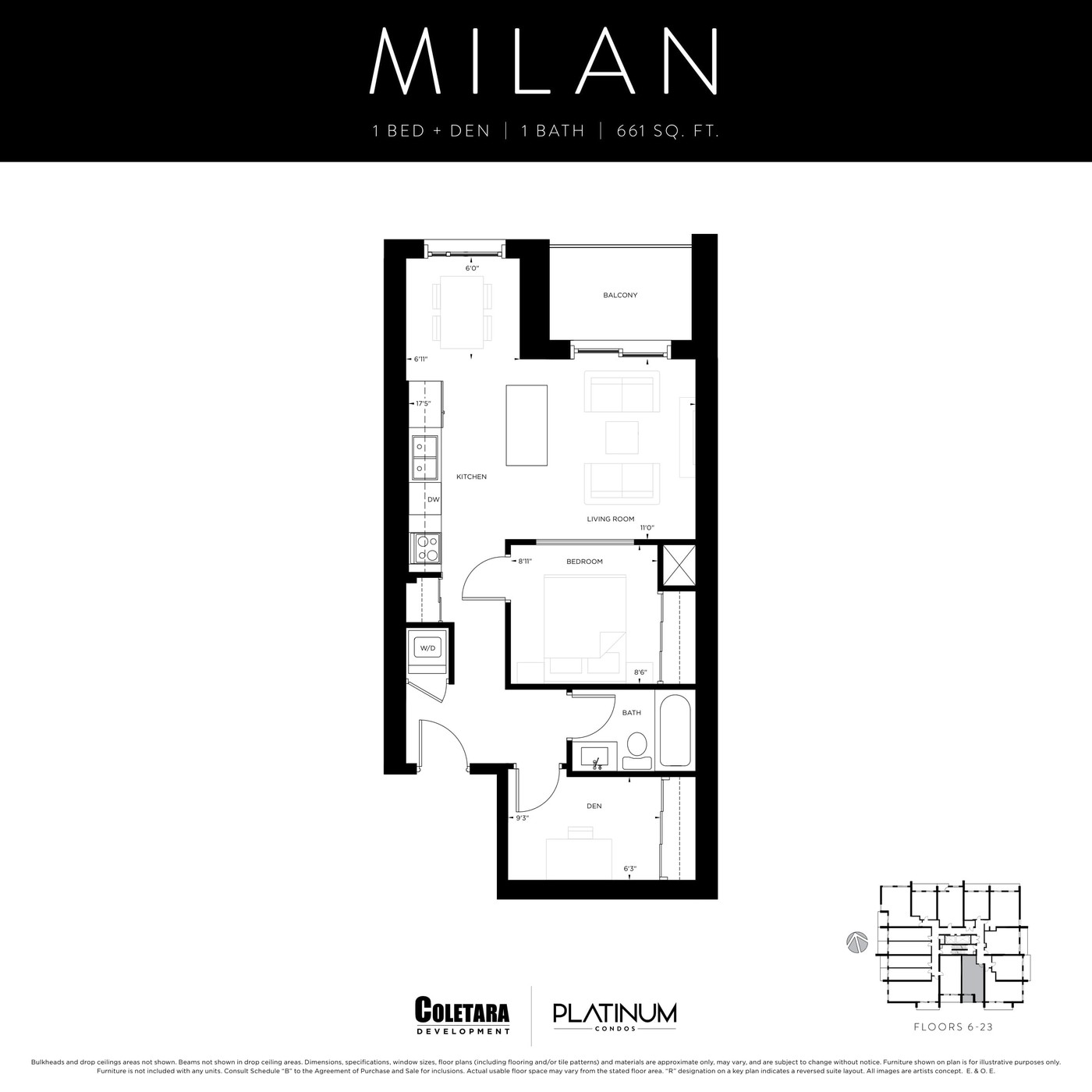 Milan by Coletara floor plan