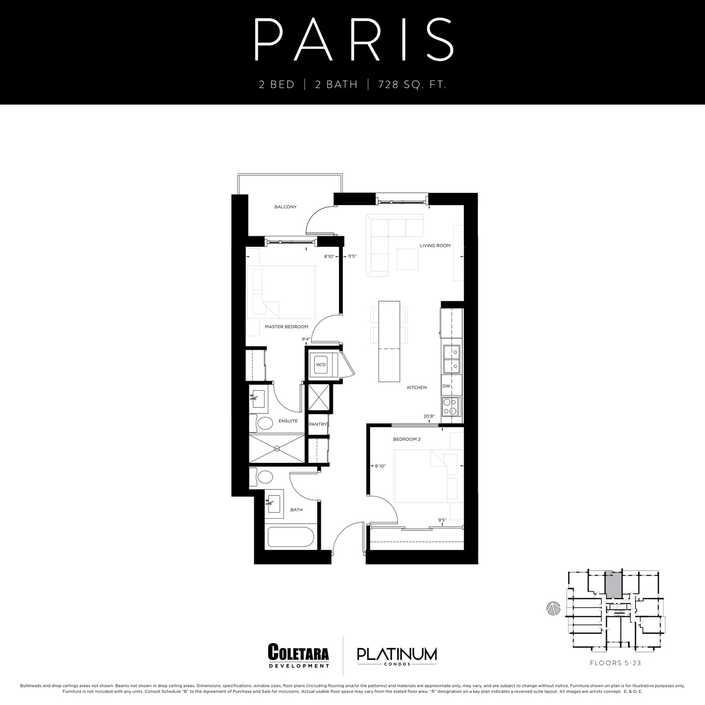 Paris by Coletara floor plan