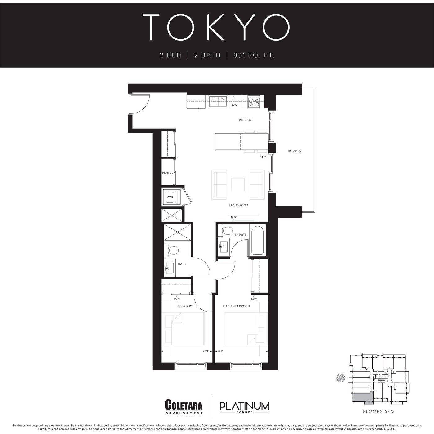 Tokyo by Coletara floor plan