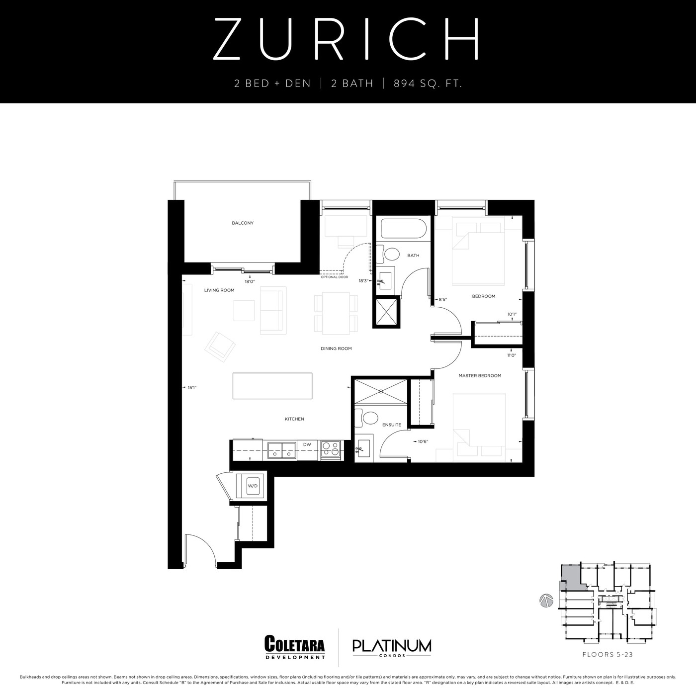 Zurich by Coletara floor plan