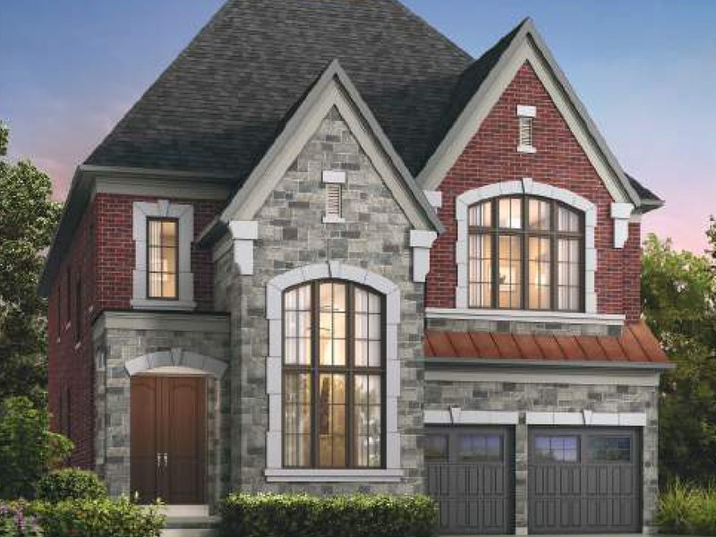 The Ballegra new home model plan at the Sora Vista by CountryWide Homes in Vaughan