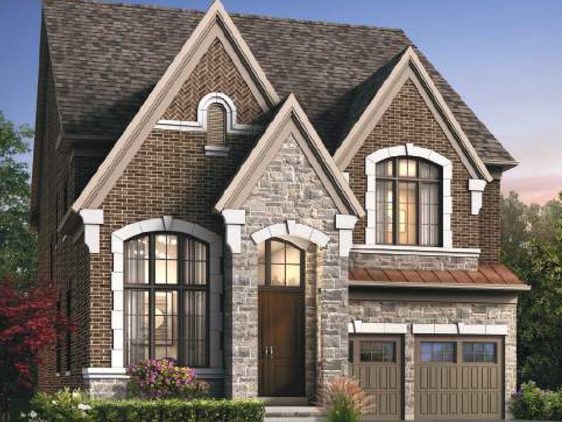 The Capena new home model plan at the Sora Vista by CountryWide Homes in Vaughan