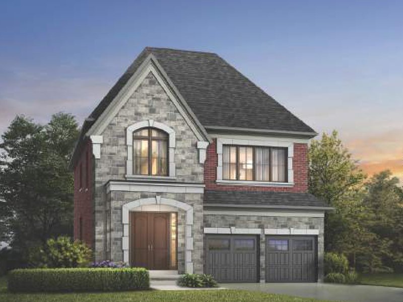 The Ferri new home model plan at the Sora Vista by CountryWide Homes in Vaughan