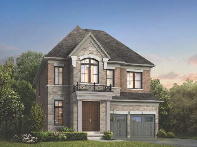 The Lucca new home model plan at the Sora Vista by CountryWide Homes in Vaughan