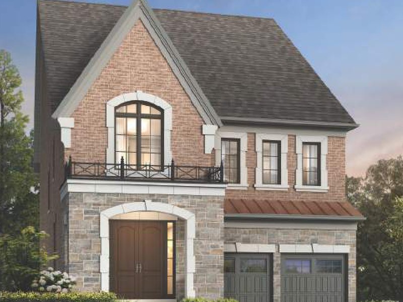 The Marta new home model plan at the Sora Vista by CountryWide Homes in Vaughan