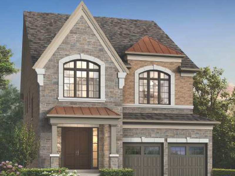 The Tivoli new home model plan at the Sora Vista by CountryWide Homes in Vaughan