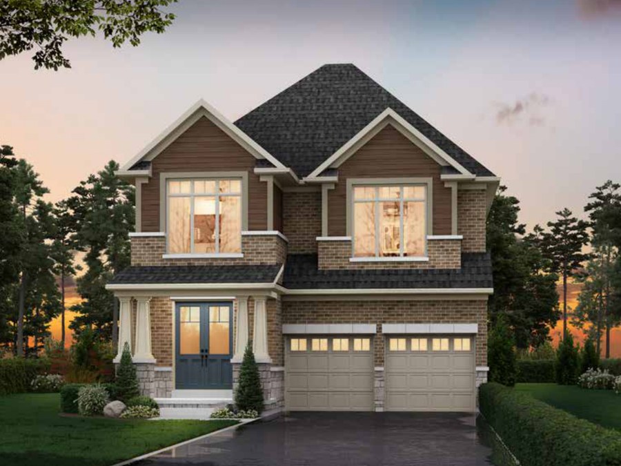 Centennial floor plan at South Barrie by CountryWide Homes in Barrie, ON