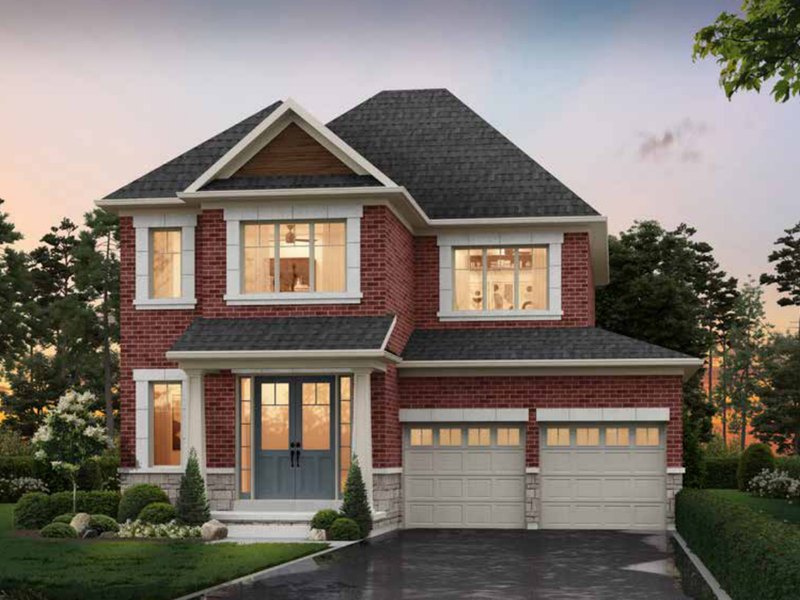 The Clearwater new home model plan at the South Barrie by CountryWide Homes in Barrie