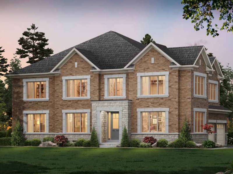 The Sparrow new home model plan at the South Barrie by CountryWide Homes in Barrie
