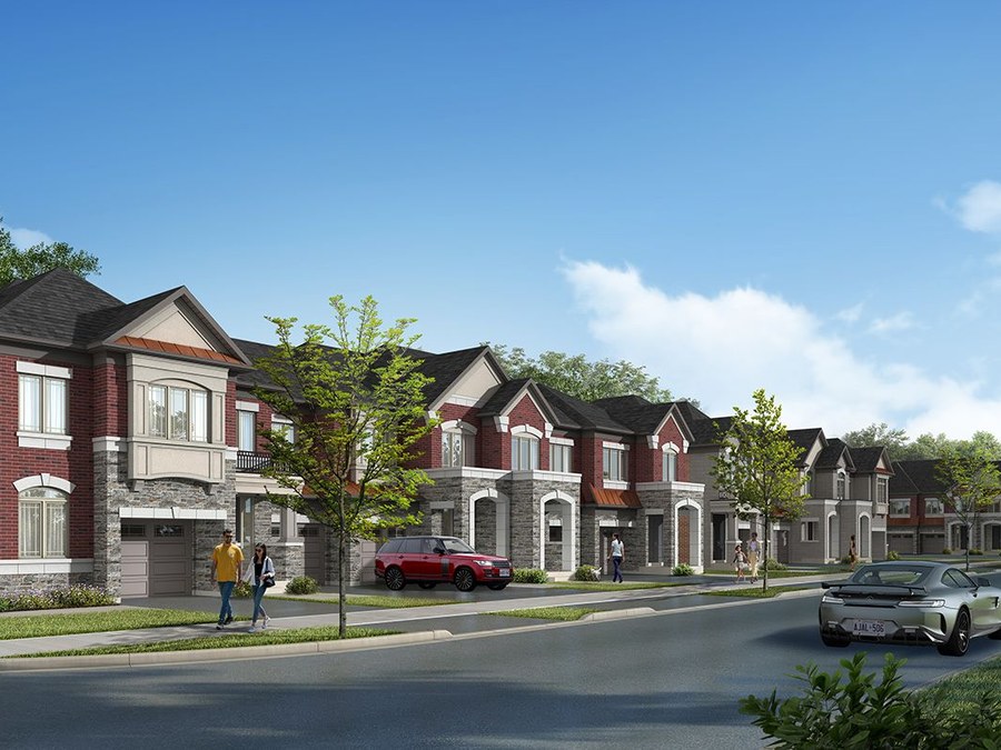 Edenvale floor plan at Woodend Place by CountryWide Homes in Vaughan, ON