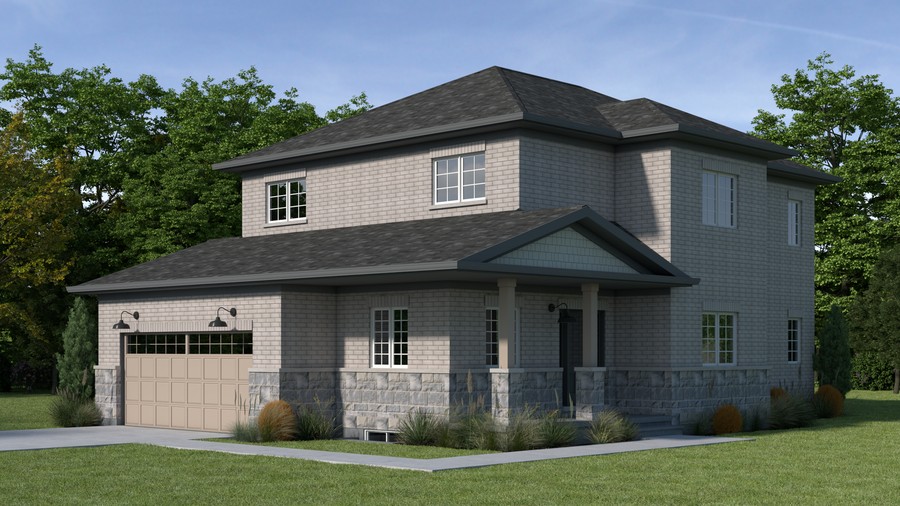 The Cedar floor plan at Meadow Heights by Dunsire Developments in Port Colborne, ON