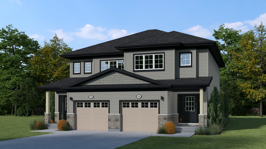 The Juniper floor plan at Meadow Heights by Dunsire Developments in Port Colborne, ON