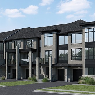 The Astra floor plan at Mira by Dunsire Developments in Barrie, ON