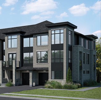 The The Lumin new home model plan at the Mira by Dunsire Developments in Barrie