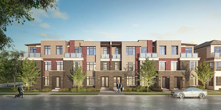 The 20T-04-COR new home model plan at the Nava by DiGreen Homes in Oakville