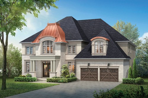 The Blair new home model plan at the Princeton Heights by Fernbrook Homes in Aurora