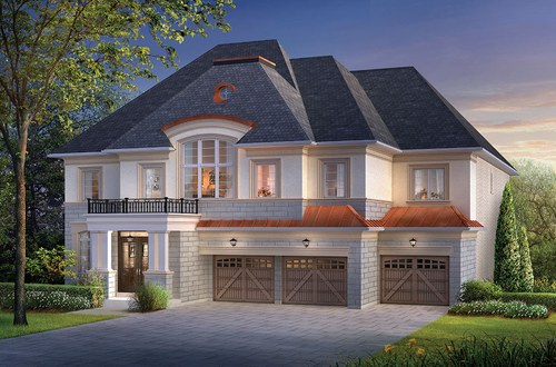 The Caldwell new home model plan at the Princeton Heights by Fernbrook Homes in Aurora