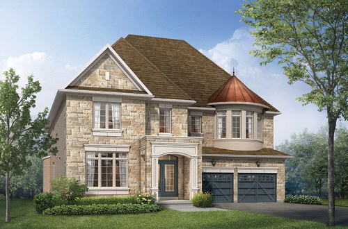 The Driftwood new home model plan at the Princeton Heights by Fernbrook Homes in Aurora