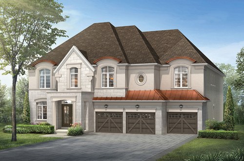 The Edwards new home model plan at the Princeton Heights by Fernbrook Homes in Aurora