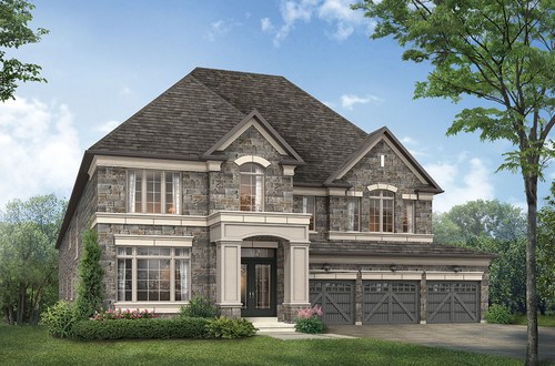 The Glenwood new home model plan at the Princeton Heights by Fernbrook Homes in Aurora