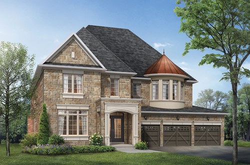 The Kingswood new home model plan at the Princeton Heights by Fernbrook Homes in Aurora
