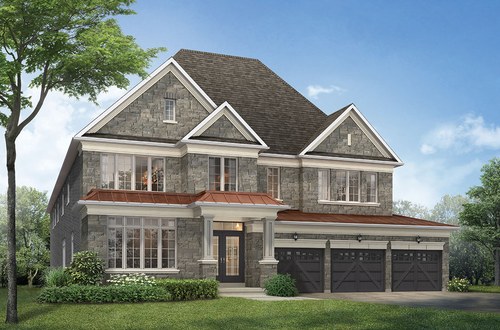 The Morrison new home model plan at the Princeton Heights by Fernbrook Homes in Aurora