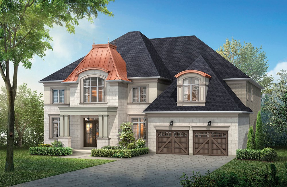 Oakwood floor plan at Princeton Heights by Fernbrook Homes in Aurora, Ontario