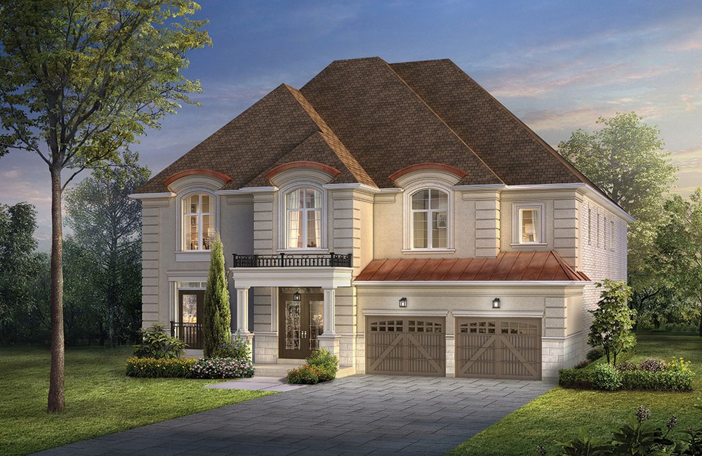 Redwood floor plan at Princeton Heights by Fernbrook Homes in Aurora, Ontario
