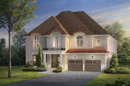 The Redwood new home model plan at the Princeton Heights by Fernbrook Homes in Aurora
