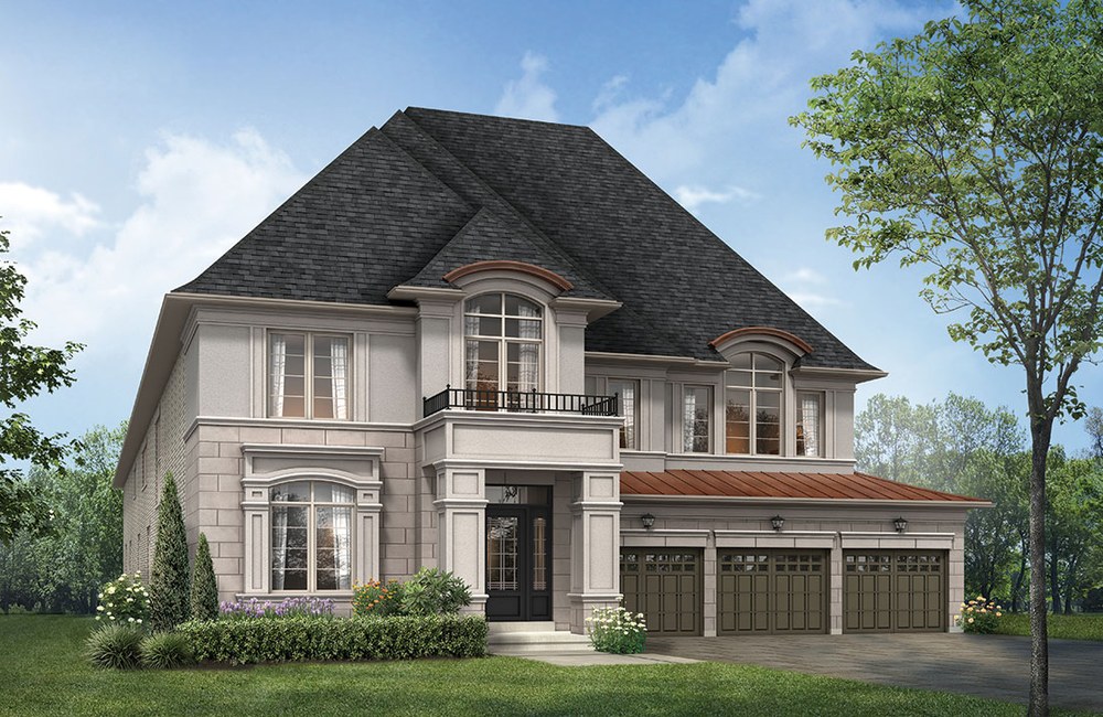 Rockefeller floor plan at Princeton Heights by Fernbrook Homes in Aurora, Ontario