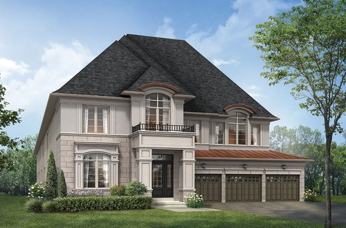 The Rockefeller new home model plan at the Princeton Heights by Fernbrook Homes in Aurora