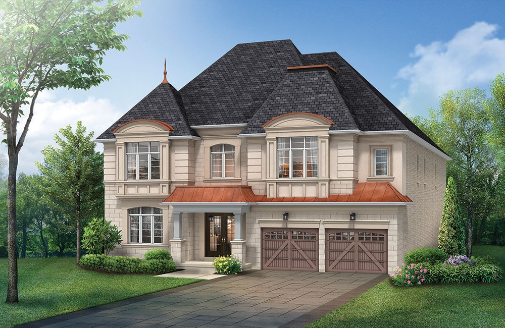 Sandalwood floor plan at Princeton Heights by Fernbrook Homes in Aurora, Ontario