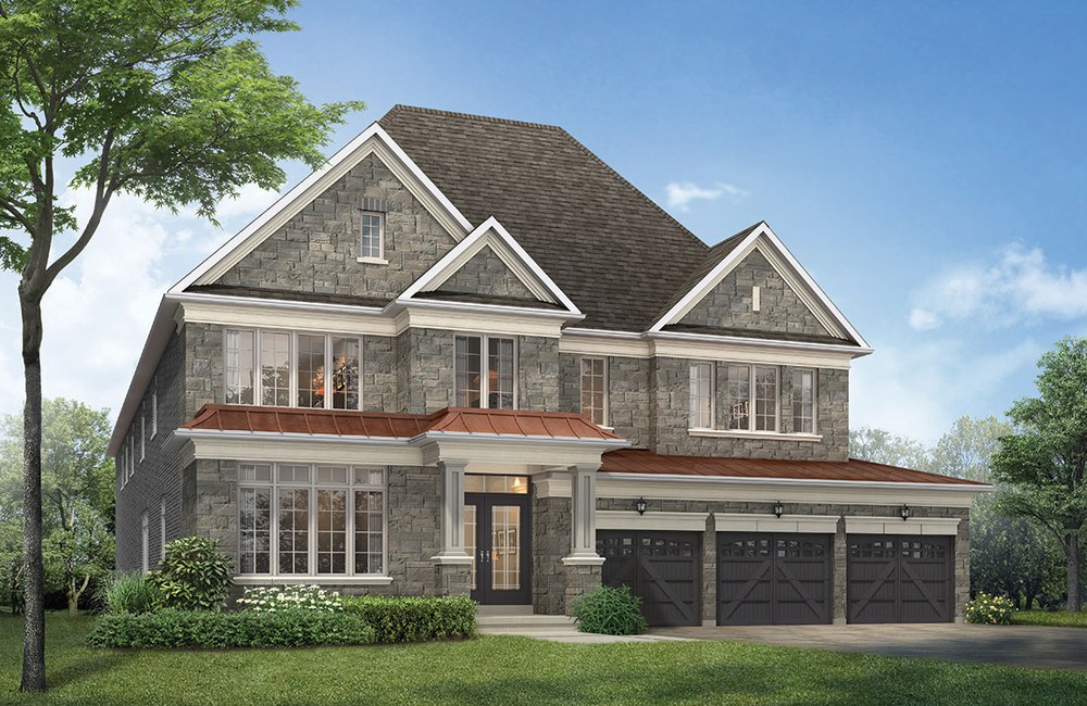 Stonewood floor plan at Princeton Heights by Fernbrook Homes in Aurora, Ontario