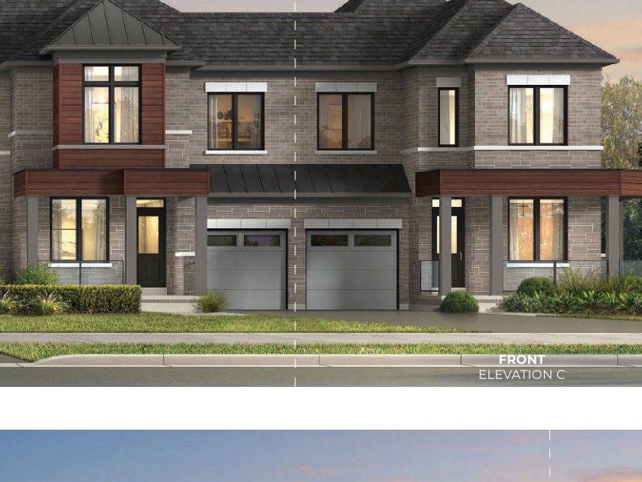 Erica (Corner) floor plan at Queensville (CW) by CountryWide Homes in East Gwillimbury, ON