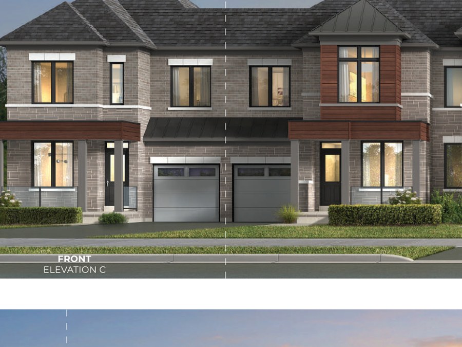 Erica floor plan at Queensville (CW) by CountryWide Homes in East Gwillimbury, ON