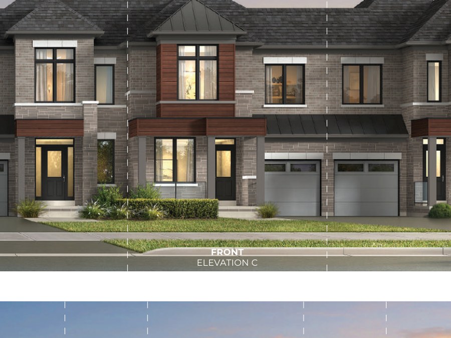Leena floor plan at Queensville (CW) by CountryWide Homes in East Gwillimbury, ON