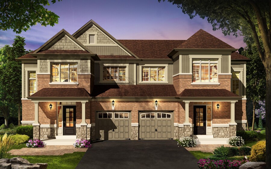 The Orchard 2 floor plan at Sunnidale Wasaga Beach by Red Berry Homes in Wasaga Beach, Ontario