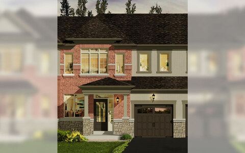 The The Parkland 2 new home model plan at the Sunnidale Wasaga Beach by Red Berry Homes in Wasaga Beach
