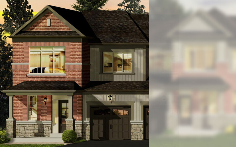The Parkland 5 floor plan at Sunnidale Wasaga Beach by Red Berry Homes in Wasaga Beach, Ontario