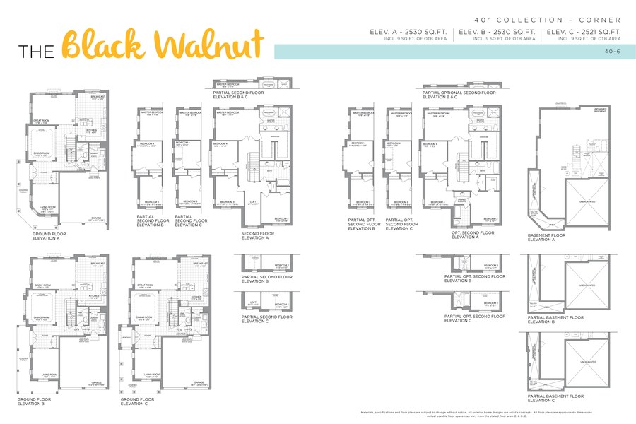 Black Walnut by Highcastle Homes floor plan