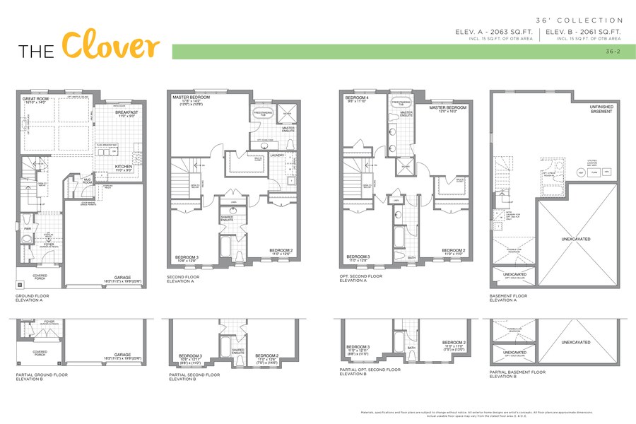 Clover by Highcastle Homes floor plan