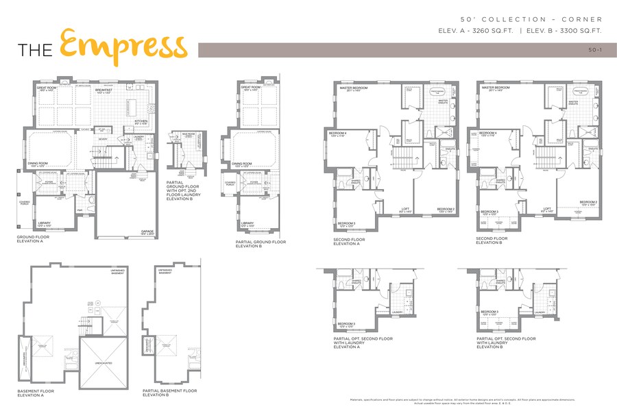 Empress by Highcastle Homes floor plan