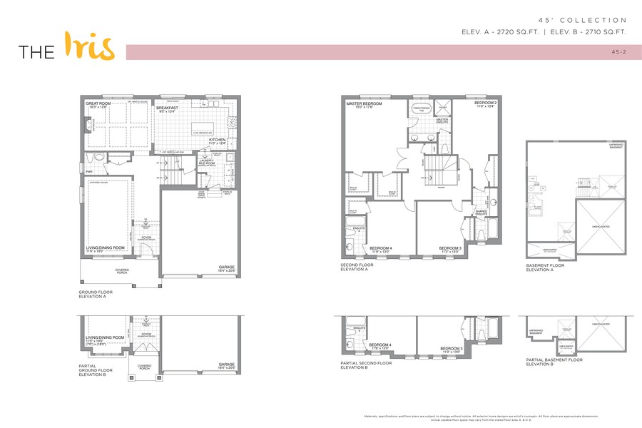 Iris by Highcastle Homes floor plan