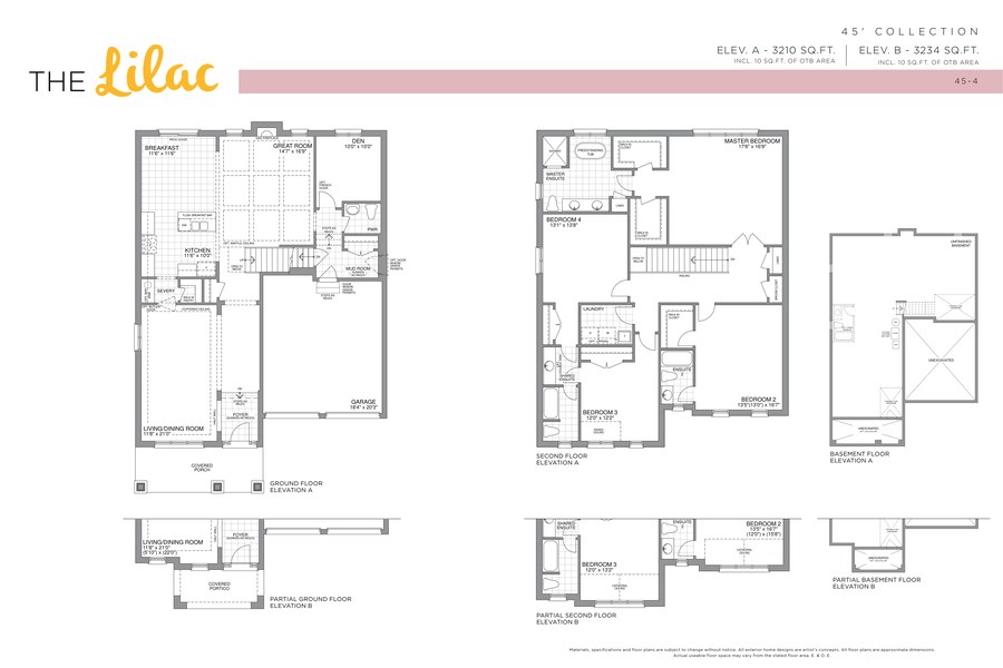Lilac by Highcastle Homes floor plan