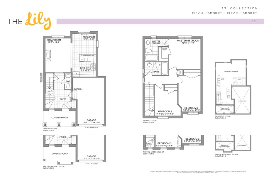 Lily by Highcastle Homes floor plan
